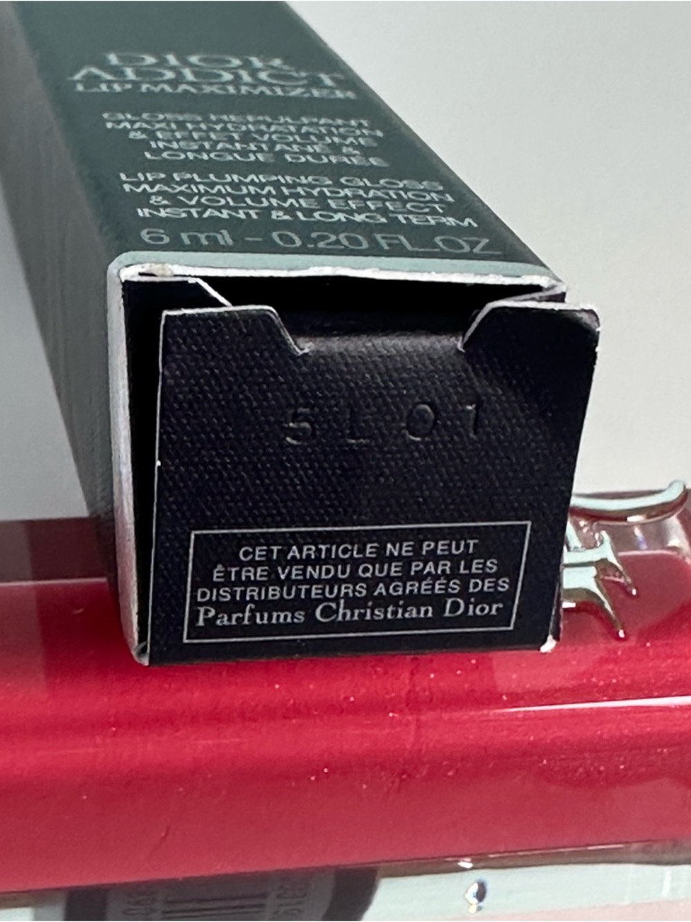 Dior Addict Lip Maximizer Gloss — 007 RASPBERRY NIB - Picture 5 of 5